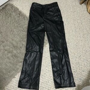 Zara leather pants